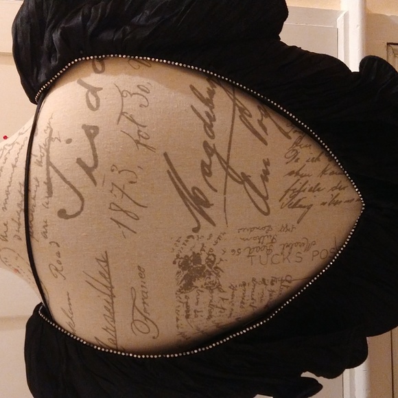 Vintage b.b. collections black velvet backless dress Sz 6 - Picture 6 of 11